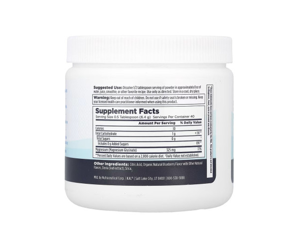 CALMING Magnesium Powder - 256g Blueberry