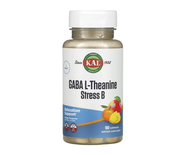 GABA L-Theanine Stress B - 100 lozenges