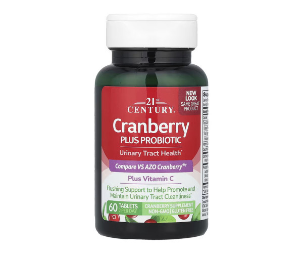 Cranberry + Probiotic - 60 tabs (Пошкоджена банка)