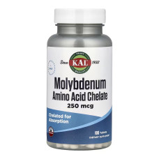 Molybdenum Amino Acid Chelate 250 mcg - 100 tabs