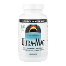 Ultra-Mag Magnesium Complex - 120 tabs (jar damaged)