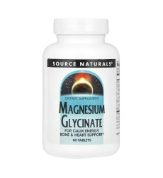 Magnesium Glycinate - 60 tabs (The lid is damaged)