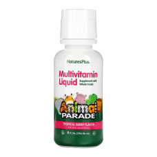 Children’s Multivitamin Liquid - 236.56 ml Tropical Berry (Повреждена банка)