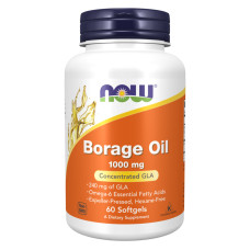 Borage Oil 1000mg - 60 sgels (jar damaged)
