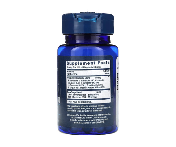 LE FLORASSIST® GI with Phage Technology - 30 vcaps