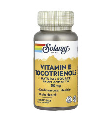 Vitamin E Tocotrienols, Annatto 50mg - 60 softgels