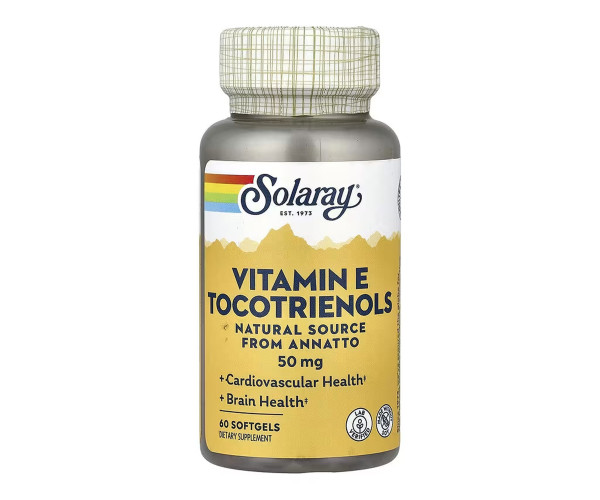 Vitamin E Tocotrienols, Annatto 50mg - 60 softgels