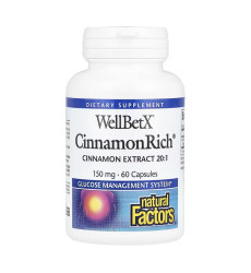 WellBetX CinnamonRich 150mg - 60 caps
