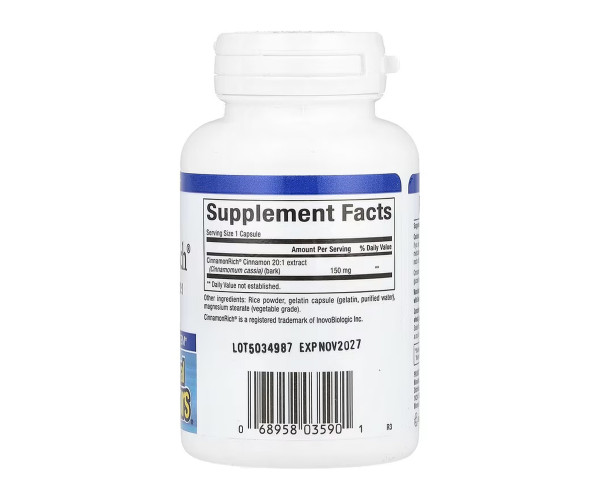WellBetX CinnamonRich 150mg - 60 caps