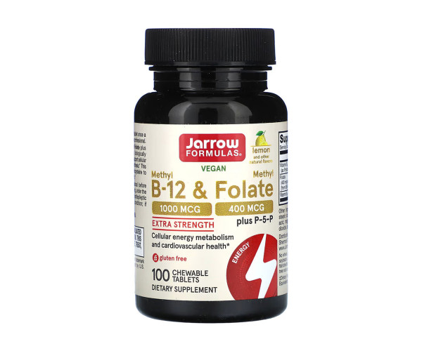 Methyl B-12 & Methyl Folate - 100 tabs