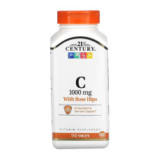 C 1000 mg With Rose Hips - 110 tabs
