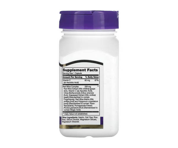 Resveratrol Red Wine Extract - 90 caps
