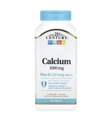 Calcium 1000 mg + D3 - 90 tabs