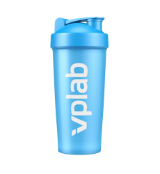 Shaker with blender ball - 700ml Cyan