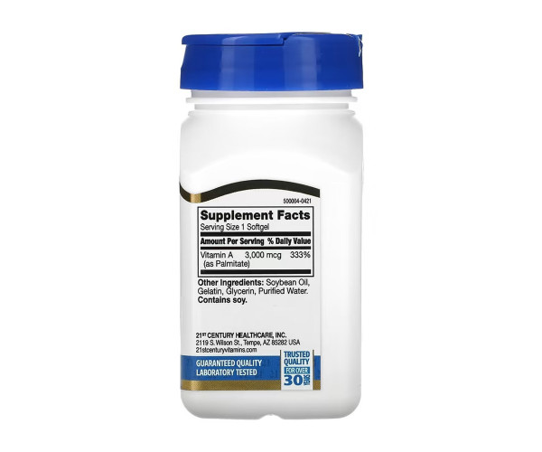 A 3000 mcg (10,000 IU) - 110 softgels