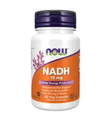 NADH 10mg With 200mg Ribose - 60 vcaps