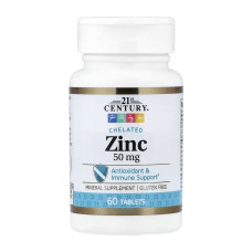 Zinc Chelated 50 mg - 60 tabs