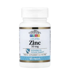 Zinc Chelated 50 mg - 60 tabs