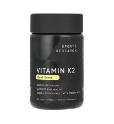Vitamin K2 100mcg - 60 veggie softgels
