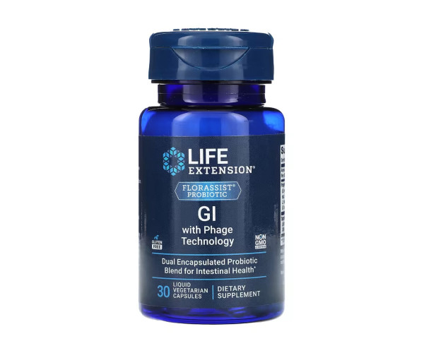 LE FLORASSIST® GI with Phage Technology - 30 vcaps (До 08.26)