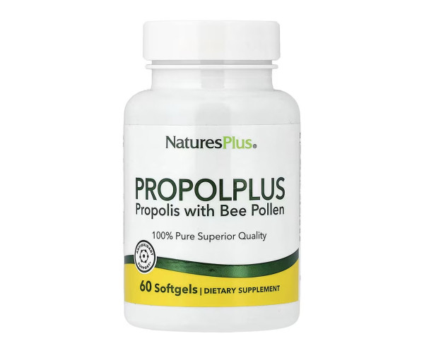 Propolplus, Propolis with Bee Pollen - 60 softgels