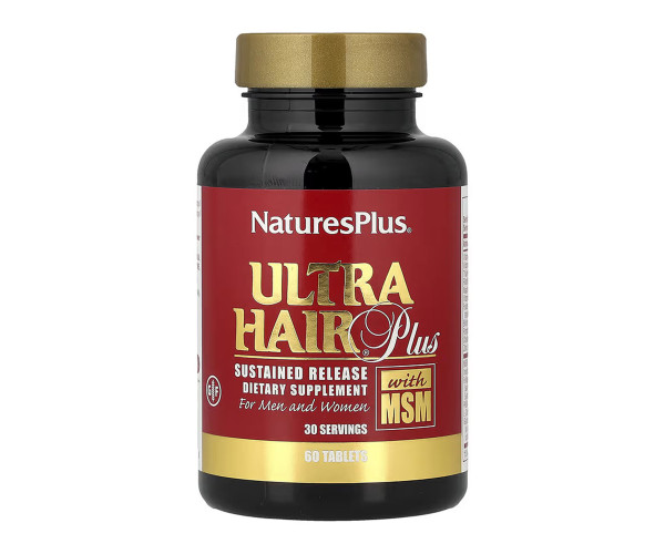Ultra Hair Plus with MSM - 60 tabs