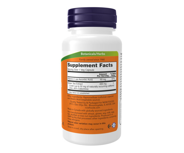 Green Tea Extract 400mg - 100 vcaps