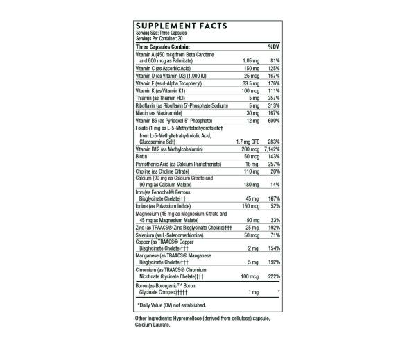 Basic Prenatal - 90 caps