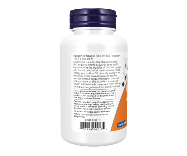 L-Carnitine Pure Powder - 85g