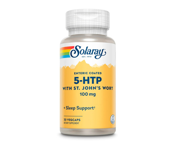 Guaranteed Potency 5-HTP + St. John's 100mg - 30 vcaps
