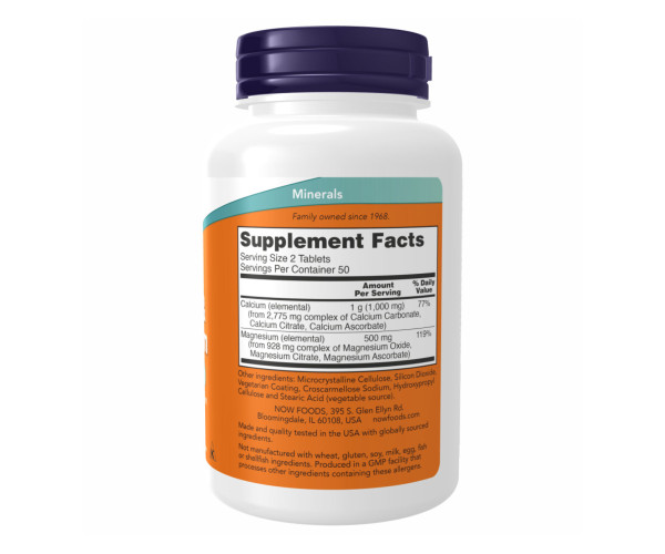 Calcium Magnesium - 250 tabs