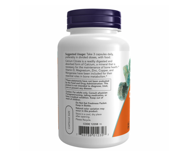 Calcium Citrate - 120 vcaps