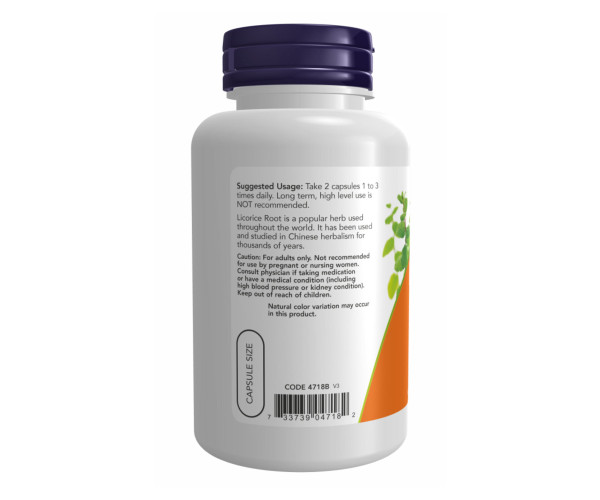Licorice Root 450mg - 100 vcaps