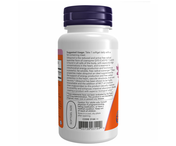 Ubiquinol 200mg - 60 sgels