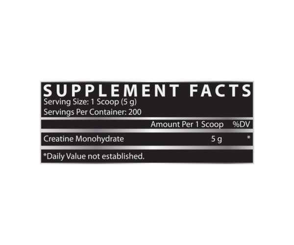 Creatine Monohydrate - 1000g