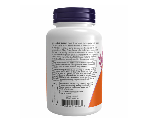 Beta-Sitosterol Plant - 90 sgels