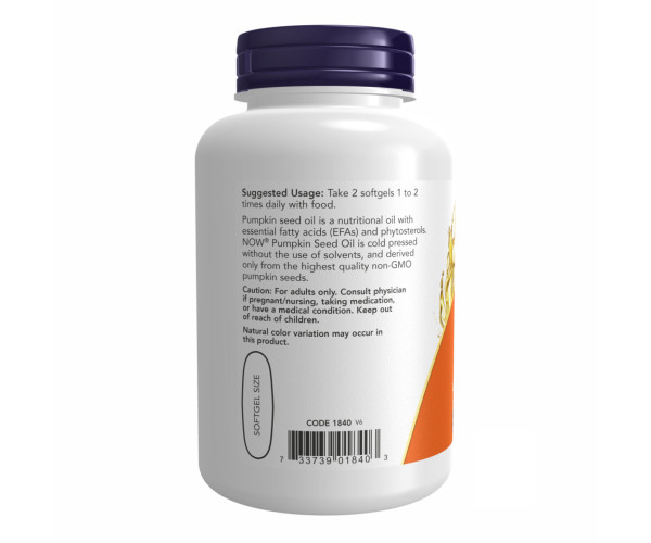 Pumpkin Seed Oil - 100 sgels