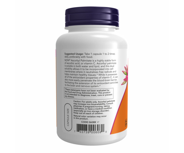 Ascorbyl Palmitate 500 mg - 100 vcaps