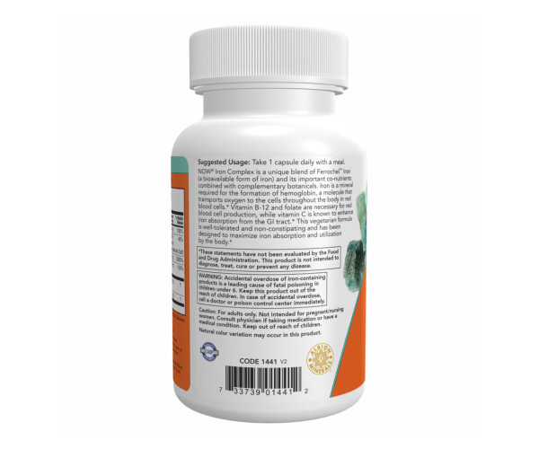 Iron Complex - 100 vcaps