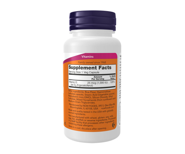 VIT D-3 1000 IU Dry - 120 vcaps