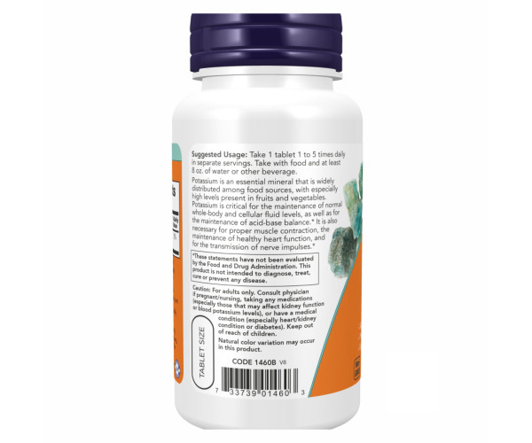 Potassium Gluconate 99mg - 100 tabs