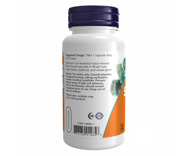 Selenium 200 mcg - 90 vcaps