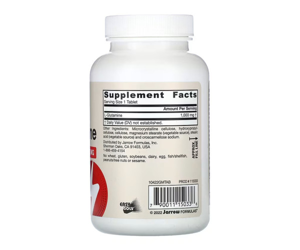 L-Glutamine 1000 mg - 100 tabs