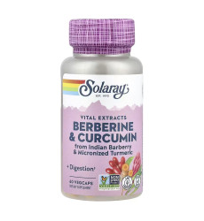 Berberine & Curcumin 600mg - 60 vcaps