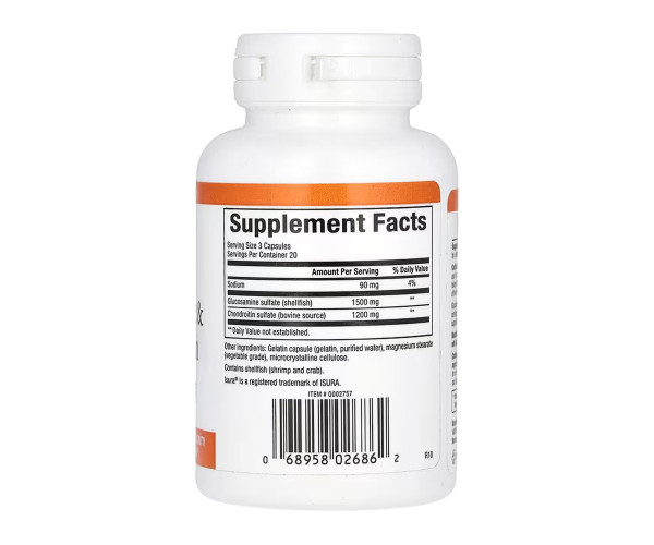 Glucosamine Chondroitin 900mg - 60 caps