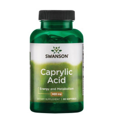 Caprylic Acid 600mg - 60 soft