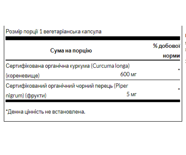 Turmeric Black Pepper - 60veg caps
