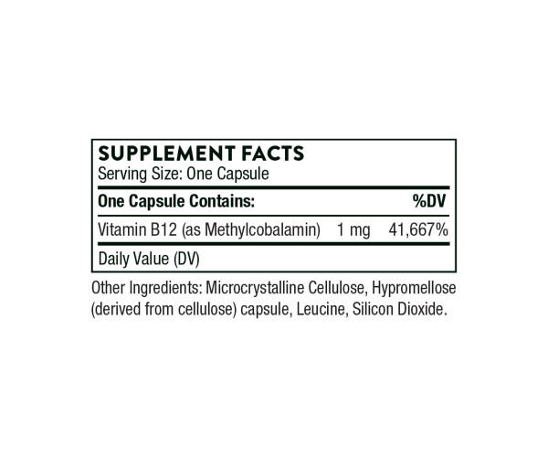 Methylcobalamin - 60 caps