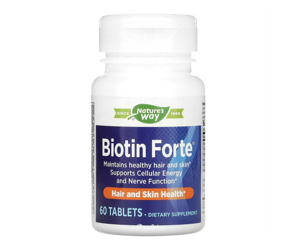 Biotin Forte 5 mg - 60 tabs (До 06.26)