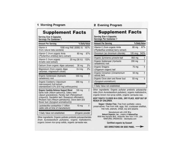 Candida Cleanse 7 Day Program - 28 caps